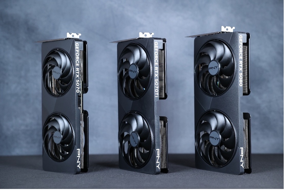 New slim designs will be available in RTX 5080, RTX 5070 Ti, and RTX 5070 GPU models.