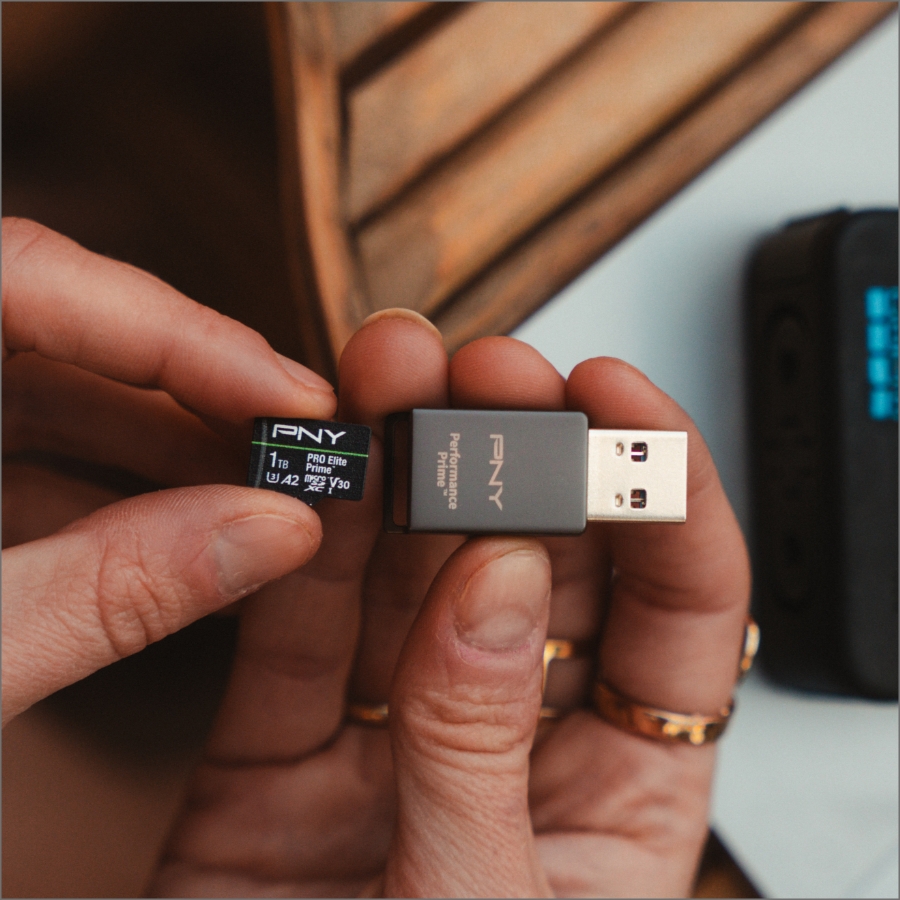 PRO Elite Prime microSD in use