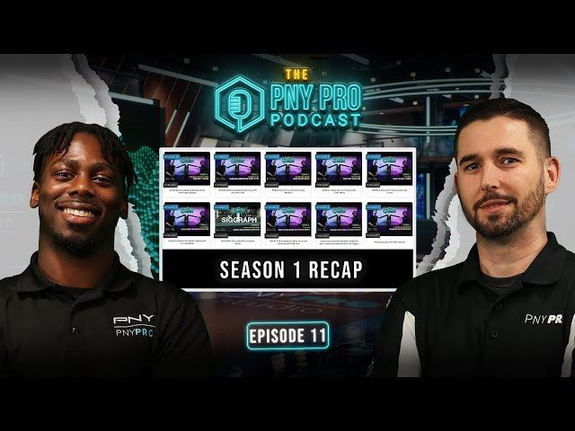 PNY Pro Podcast Title with Derek and Jerome
