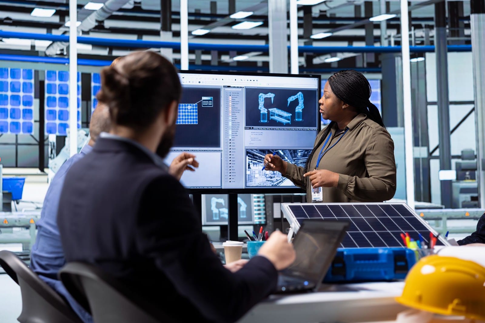 Scientist researching drugs in a lab