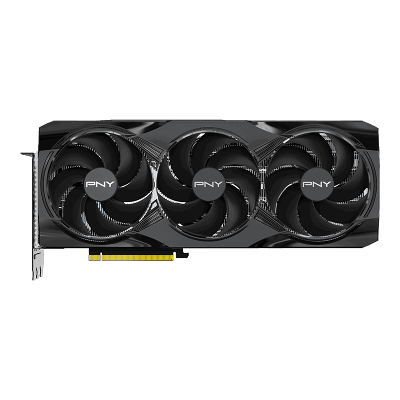 PNY GeForce RTX&trade; 5080 Overclocked Triple Fan GPU