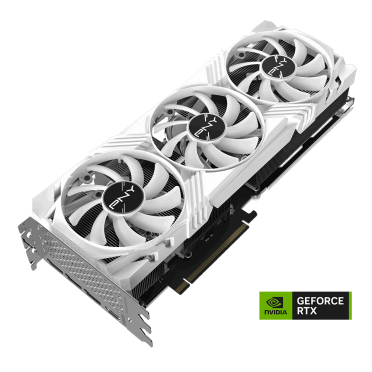  PNY GeForce RTX™ 4070 Ti White Cooler