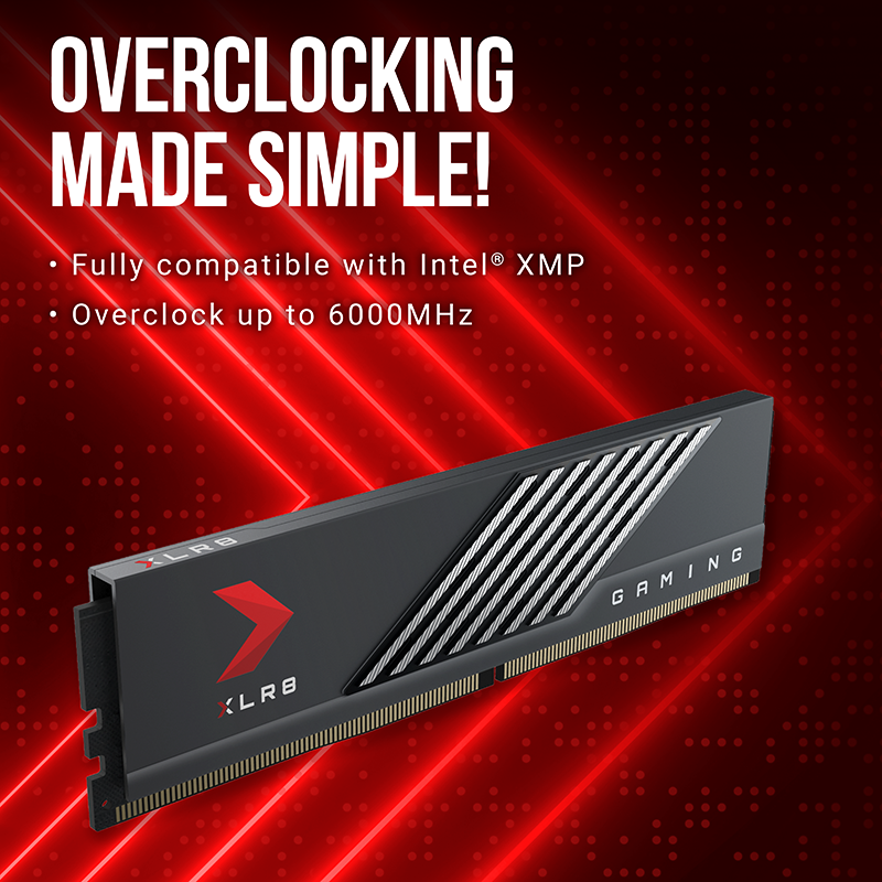 XLR8 Gaming 6000MHz Desktop Memory