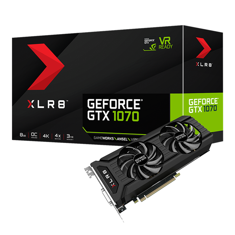 GTX 1070 XLR8 Gaming Overclocked Edition
