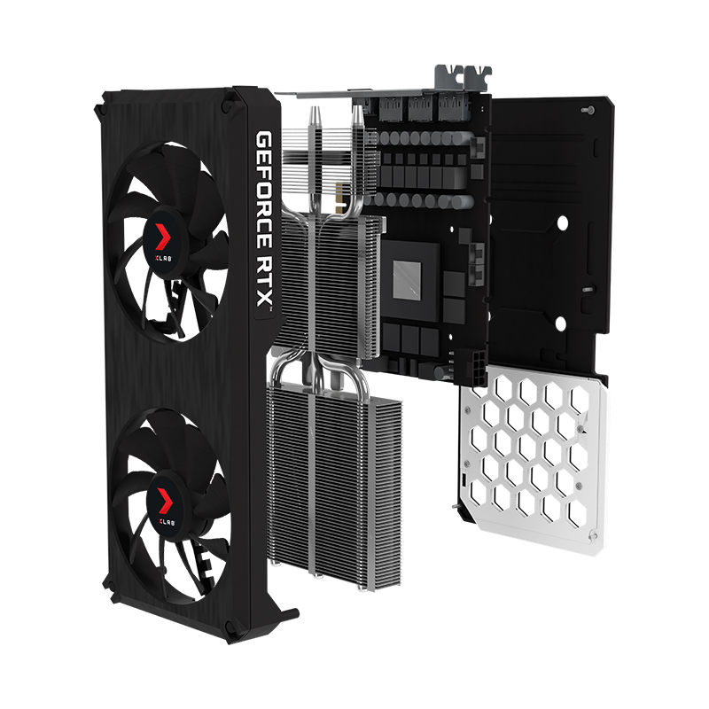 PNY GeForce RTX™ 3060 12GB XLR8 Gaming REVEL EPIC-X RGB™ Dual Fan